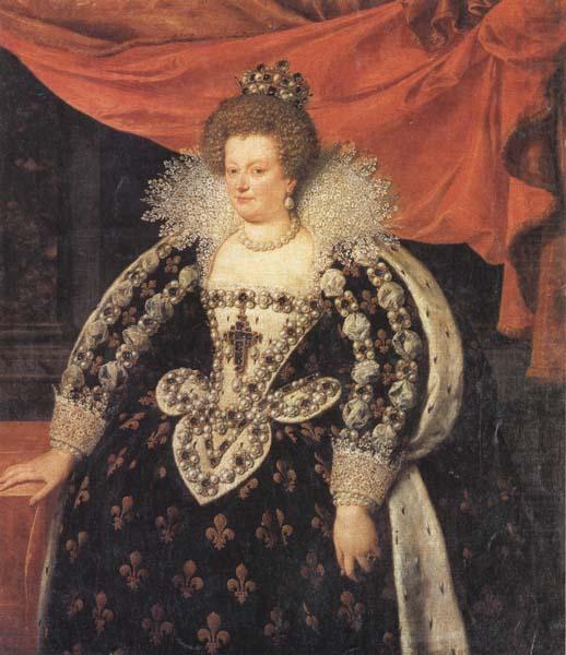 Marie de Medicis,Queen of France, Frans Pourbus the younger